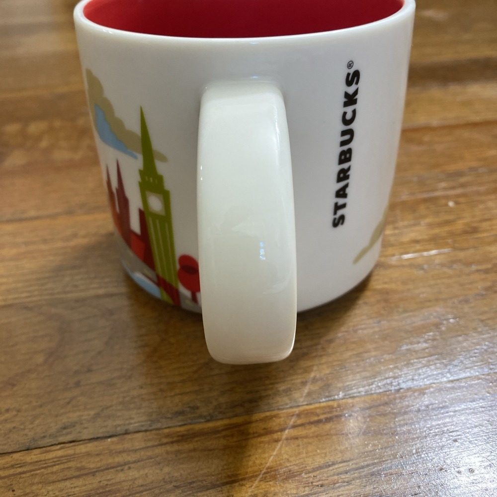 Starbucks London You are Here Collection Mug 14 oz Red & White - Picture 3 of 6